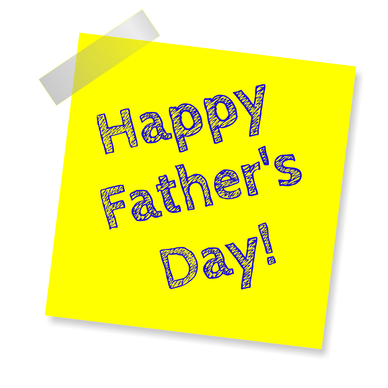 father's day, happy father's day, yellow